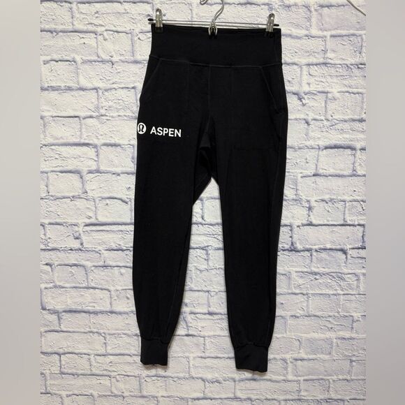 Lululemon align joggers black X ASPEN exclusive - Picture 1 of 14